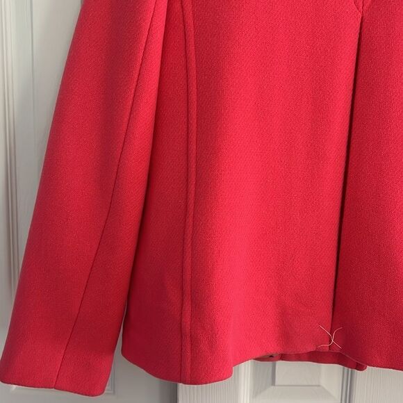 Talbots Albury Short Pea Coat Pink Size 8 - Picture 12 of 17